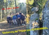 Schwammerl 2022 - Gruppenfoto mit Text